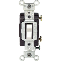 Commercial Grade Single Pole Toggle Switch Action Paper
