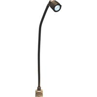 LS Series High-Output Flexible Light, 5 W, LED, 20" Neck, Black XC852 | Action Paper