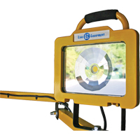 Heavy-Duty Dock Light, 40" Arm, 38 W, LED Lamp, Metal Action Paper