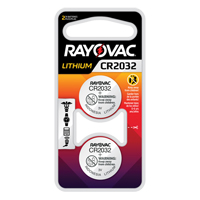 CR2032 Lithium Coin Cell Batteries, 3 V Action Paper