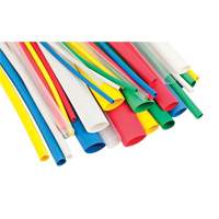 Heat Shrink Tubing, Thin Wall, 1/2', 0.25" (6.4mm) - 0.5" (12.70mm) XH345 | Action Paper