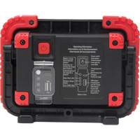 Portable Work Light, LED, 10 W, 1000 Lumens, Plastic Housing Action Paper