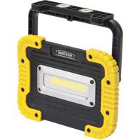Portable Work Light, LED, 10 W, 1000 Lumens, Plastic Housing Action Paper