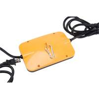 LED String Work Lights, 5 Lights, 50' L, Plastic Housing Action Paper