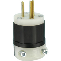 Hospital Grade Extension Plug, Nylon, 15 Amps, 125 V Action Paper