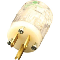 Hospital Grade Extension Plug, Nylon, 15 Amps, 125 V Action Paper