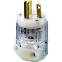 Hospital Grade Extension Plug, Nylon, 20 Amps, 125 V Action Paper