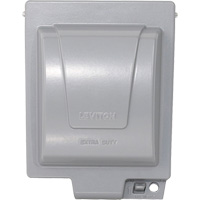 Extra-Duty GFCI & Decora&reg; Wallplate Cover Action Paper