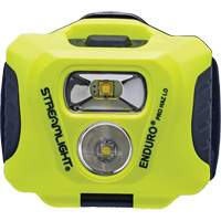 Lampe frontale &agrave; s&eacute;curit&eacute; intrins&egrave;que Enduro Pro HAZ-LO, DEL, 235 lumens, 5 hres de fonctionnement, piles AAA Action Paper