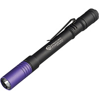 Stylus Pro&reg; USB UV Penlight, LED, Aluminum Body, Rechargeable Batteries, Included Action Paper