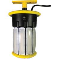 Beacon360 Blaze Portable Jobsite Light, LED, 100 W, 14300 Lumens, Aluminum Housing Action Paper