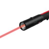 Pen Light with Laser, LED, 250 Lumens, Rechargeable Batteries, Included Action Paper