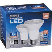 Dimmable LED Bulb, Flood, 7 W, 500 Lumens, PAR20 Base XJ062 | Action Paper