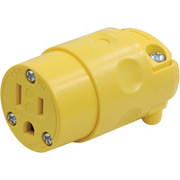 Replacement Connector, 5-15R, Plastic Action Paper