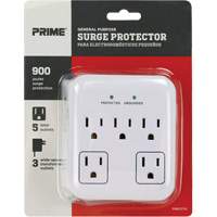 Surge Protector, 5 Outlets, 900 J, 1875 W XJ249 | Action Paper