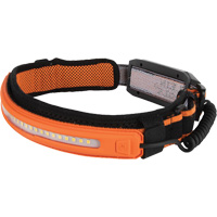 Lampe frontale &agrave; faisceau large avec bandeau, DEL, 575 lumens, 4 hres de fonctionnement, piles Rechargeable Action Paper