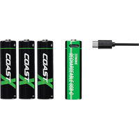 Batteries AA rechargeables Zithion Action Paper