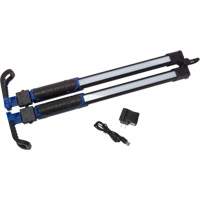 Foldable Underhood Work Light, Hook, Rechargeable, 1400 Lumens Action Paper