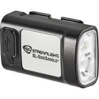 SL-SIDESADDLE&reg; USB Hardhat & Helmet Light, LED, 350/320/400 Lumens, 6.25/7/5 Hrs. Run Time, Rechargeable Batteries Action Paper