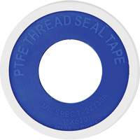 PTFE Thread Tape, 520" L x 1" W, White Action Paper