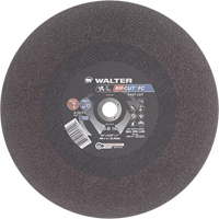 Ripcut™ Stainless Steel & Steel Cut-Off Wheel for Stationary Saws, 16" x 5/32", 1" Arbor, Type 1, Aluminum Oxide, 3800 RPM YC479 | Action Paper