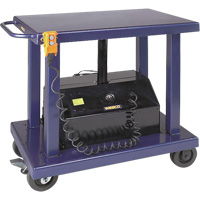 Hydraulic Lift Table, Steel, 24" W x 36" L, 2000 lbs. Capacity ZD867 | Action Paper